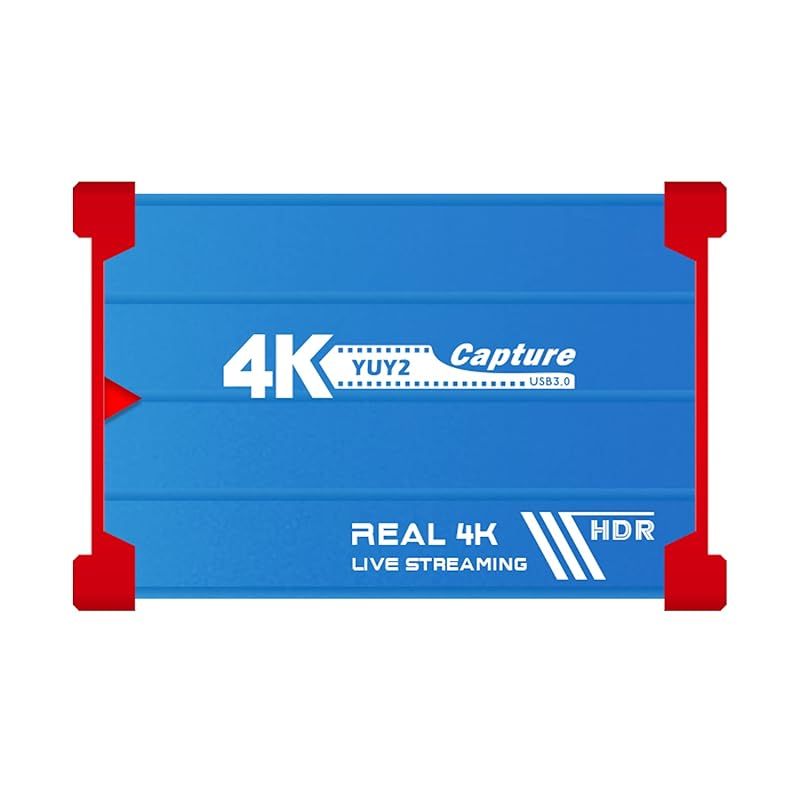 TreasLin 真の4K録画 USB3.0キャプチャーボード ゲームキャプチャーボード4K60FPS入力 4K60FPSパススルー 4K30FPS録画と配信 ゲーム実況生配信 画面共有 録画 ライブ会議に適用 キャプチャーカード HSV3215JP