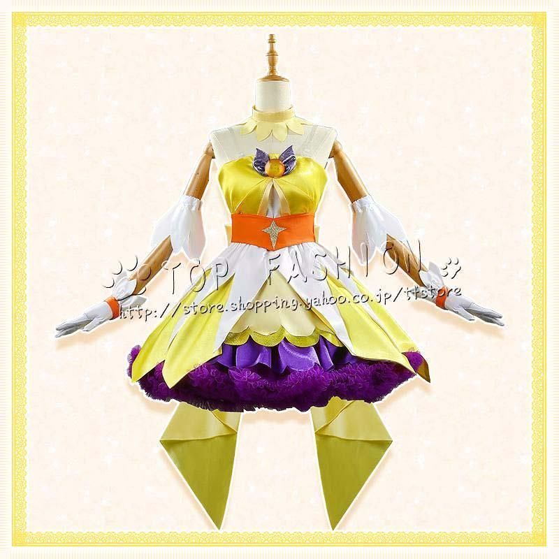 Go プリンセスプリキュア 天ノ川 きらら キュアトゥインクル Cure Twinkle コスプレ 衣装 ハロウィン クリスマス 文化祭