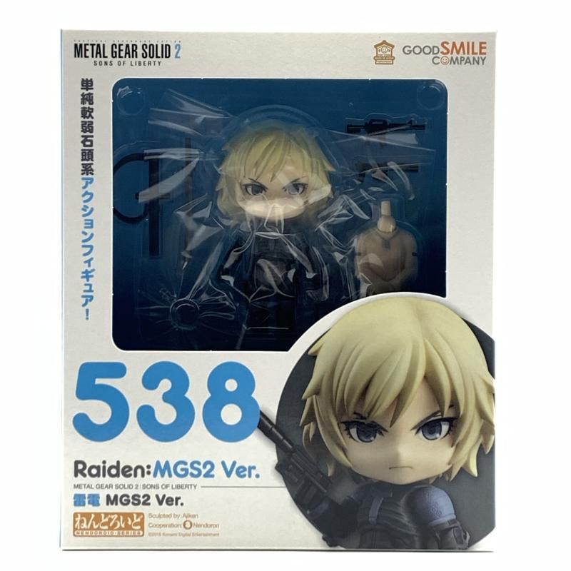 ねんどろいど 雷電 MGS2ver. 新品未開封品 ねんどろいど 雷電 MGS2 Ver.