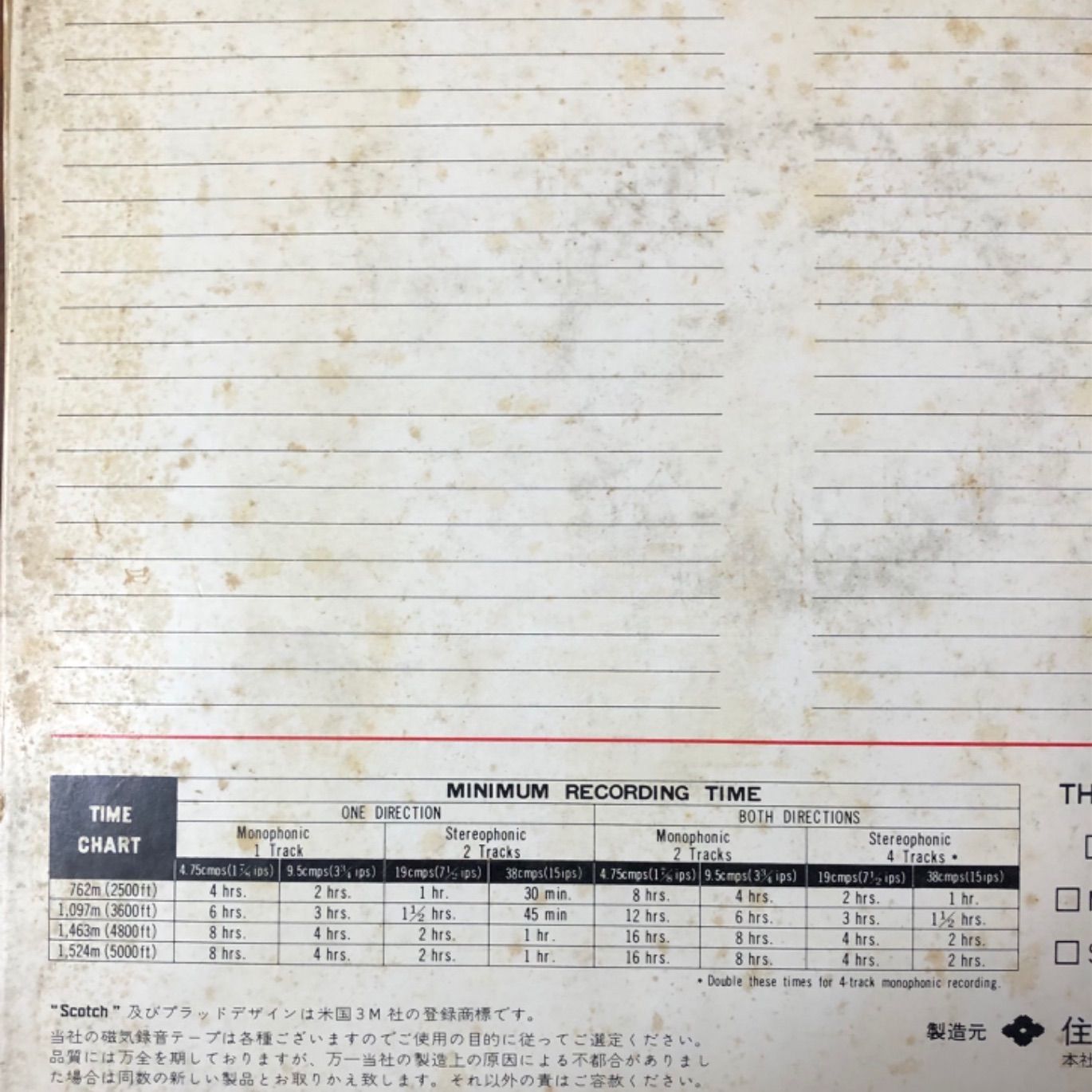 オープンリールテープ10号 メタルリール② - メルカリ
