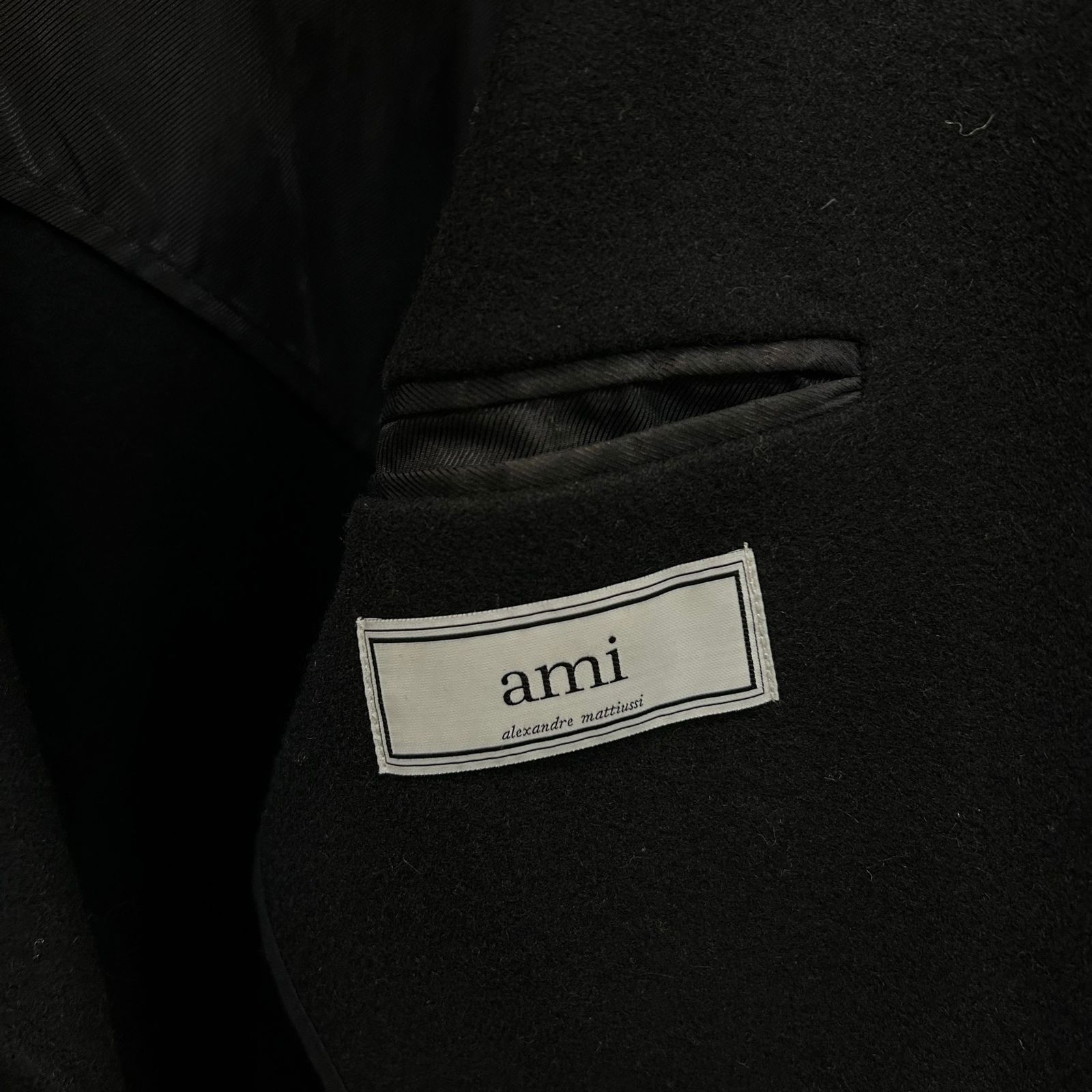 ami alexandre mattiussi ダブルチェスターコート 44