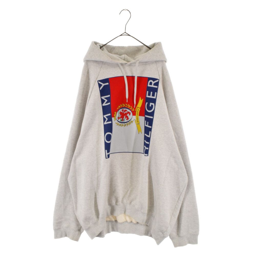 VETEMENTS (ヴェトモン) ×TOMMY HILFIGER 18SS Oversized Hooded 
