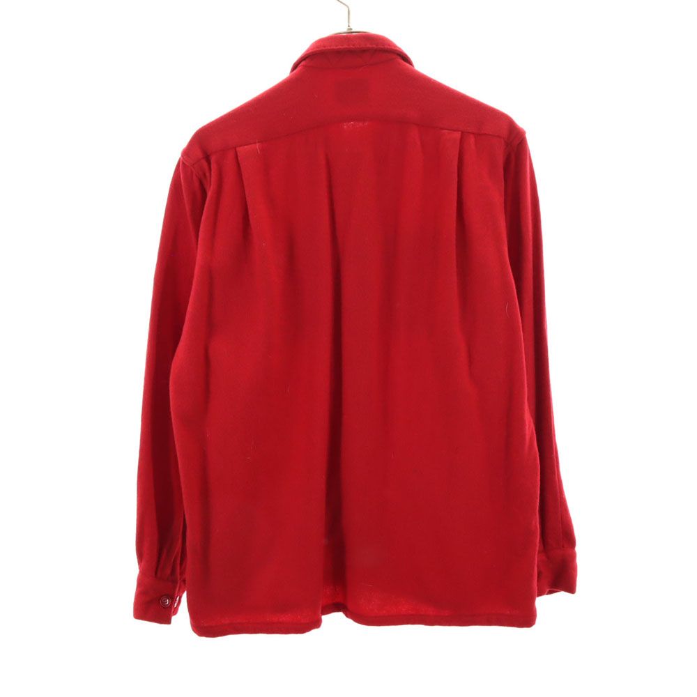 マクレガー 50s 60s ウール ヴィンテージ 長袖 オープンカラーシャツ S