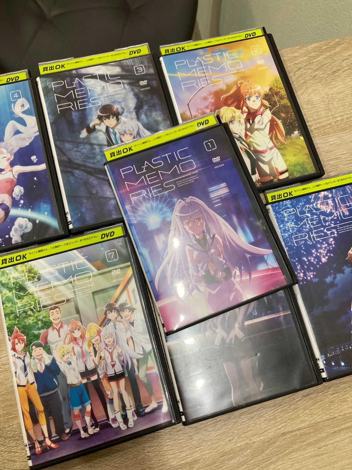プラスティック・メモリーズ 全7 レンタル落ち DVD Yahoo!オークション - プラスティック・メモリーズ DVD 全7巻