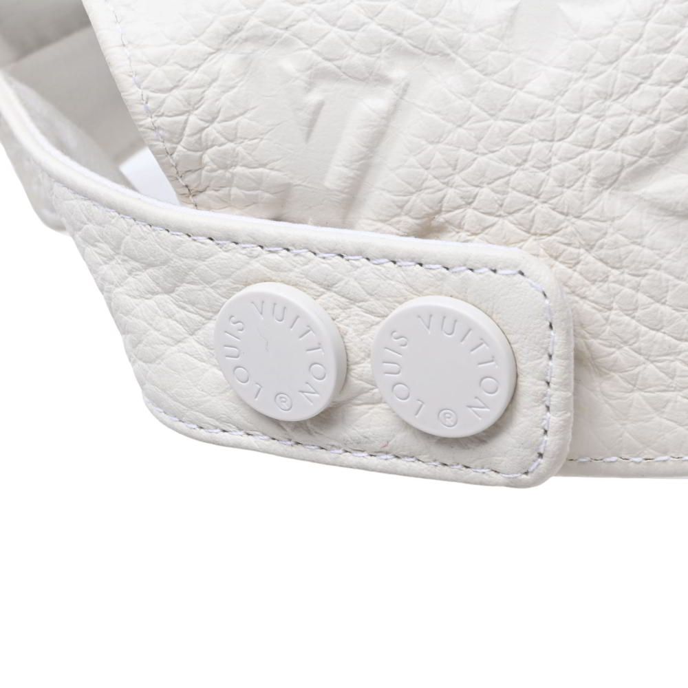 LOUIS VUITTON モノグラム レザー キャップ - メルカリ