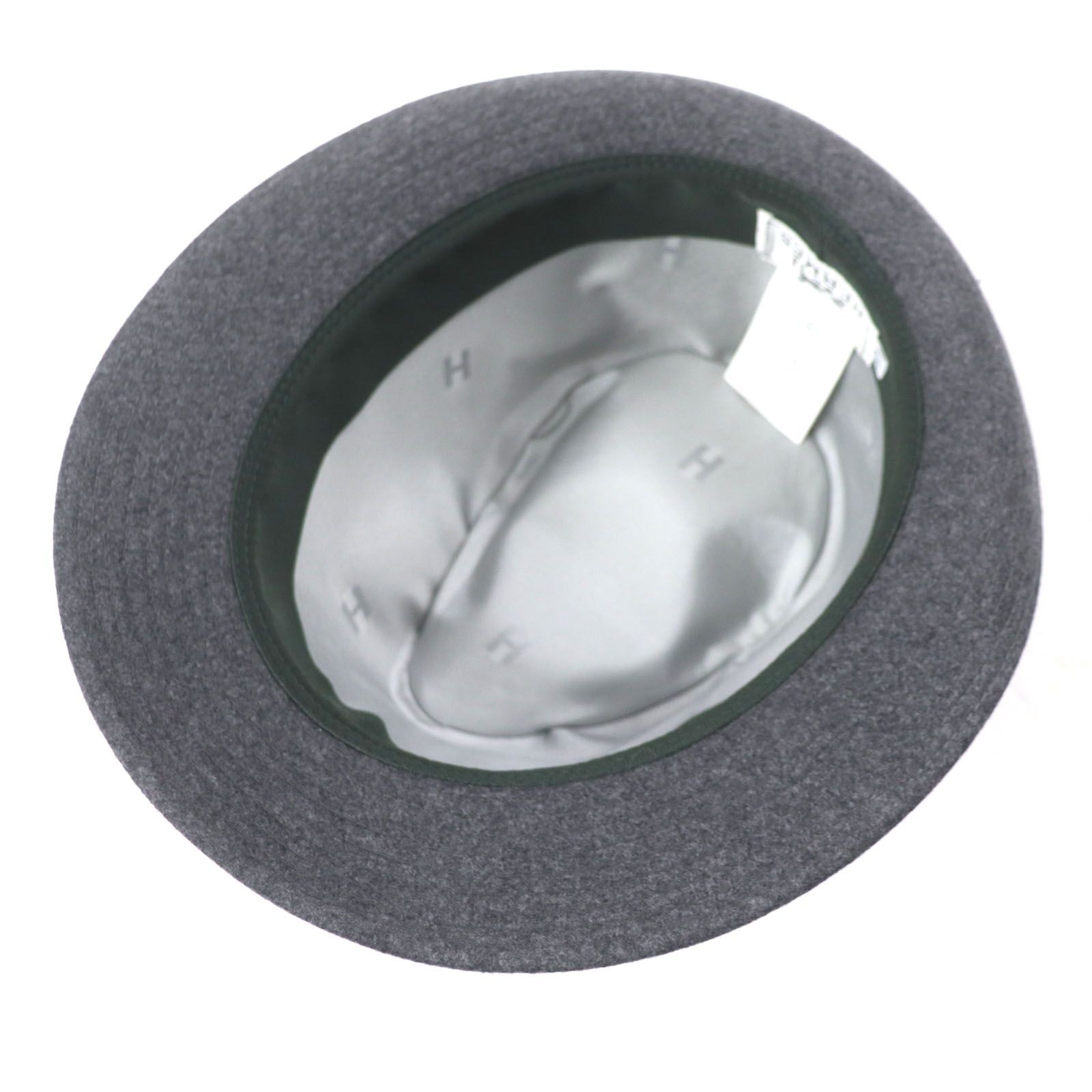 極美品▽HERMES エルメス クルードセル カシミヤ100% セリエボタン 中  