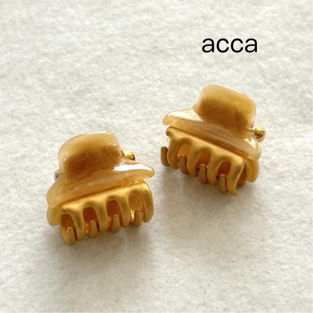 acca 小クリップ ☆acca アッカ ミニクリップ 2個セット イタリア製 送料込み