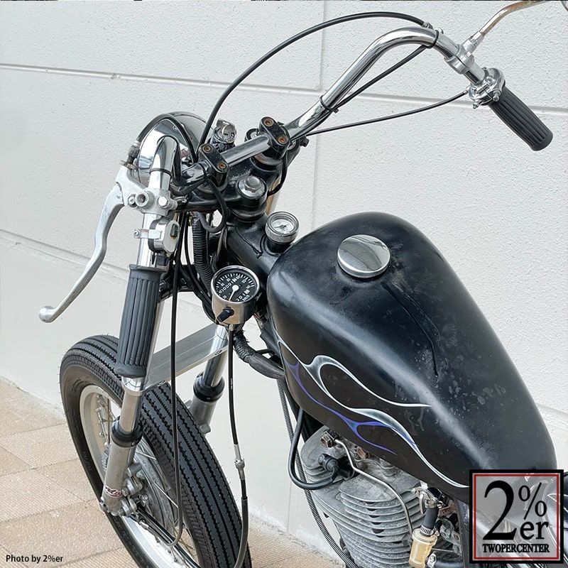 SR400/500 スモールタンク用 レフトサイドメーターステー - メルカリ