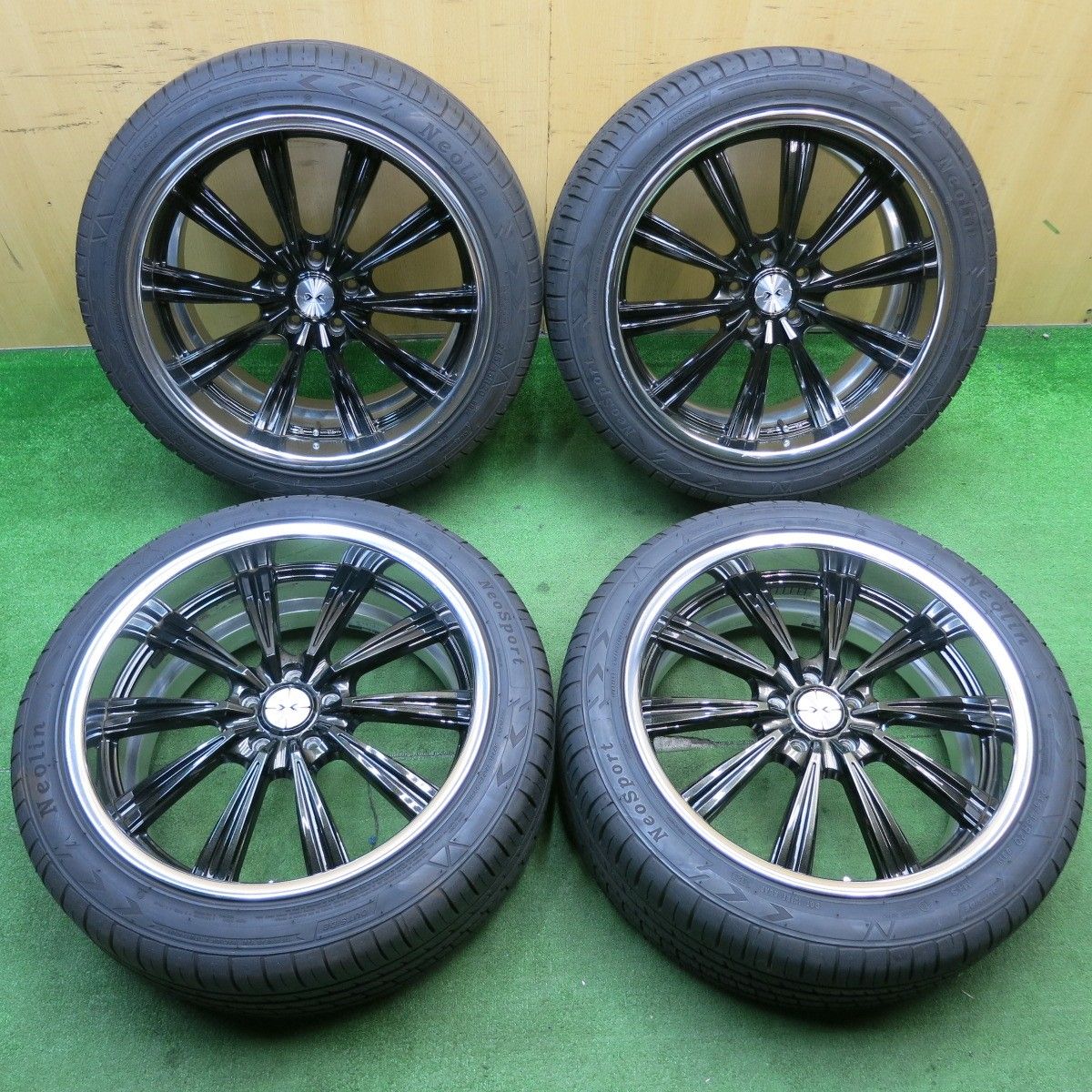 バリ溝 23年 キレイ 9.5分 MAVERICK 110S-R SL 245|45R20 ネオリン ネオスポーツ 20インチ マーベリック PCD114.3|5H 5051402TNノ
