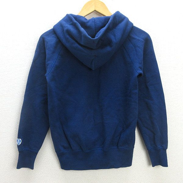 新品未使用！オーシバル　パーカー　ダブルジップアップ　ORCIVAL G□オーシバル/ORCIVAL ダブルジップパーカー/コットン【0】紺/LADIES