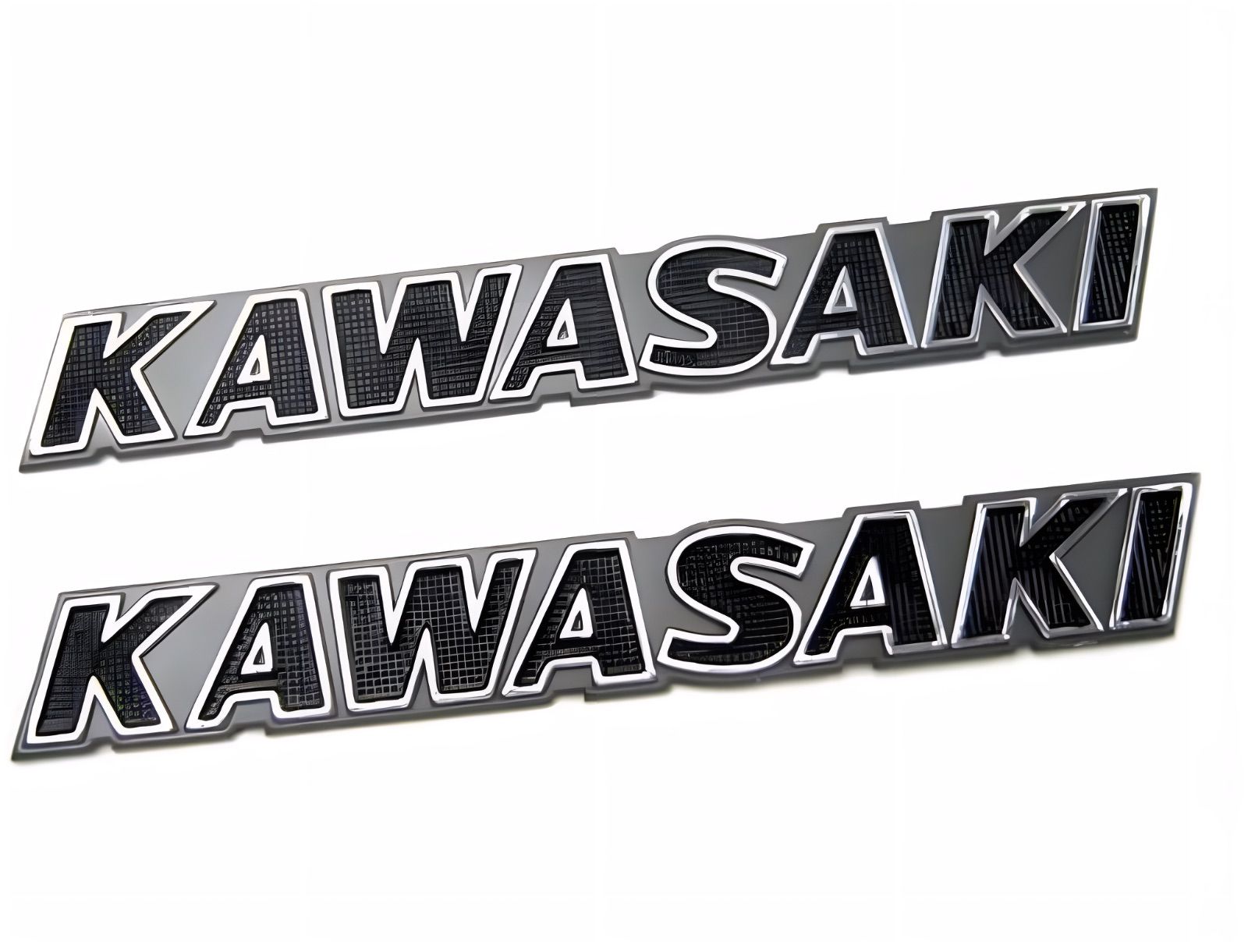 Kawasaki　真鍮製タンクエンブレム　曲げ加工済み　左右２枚セット　未使用 楽天市場】栃木発 在庫有☆ 金属製 カワサキ 純正 ☆ タンク