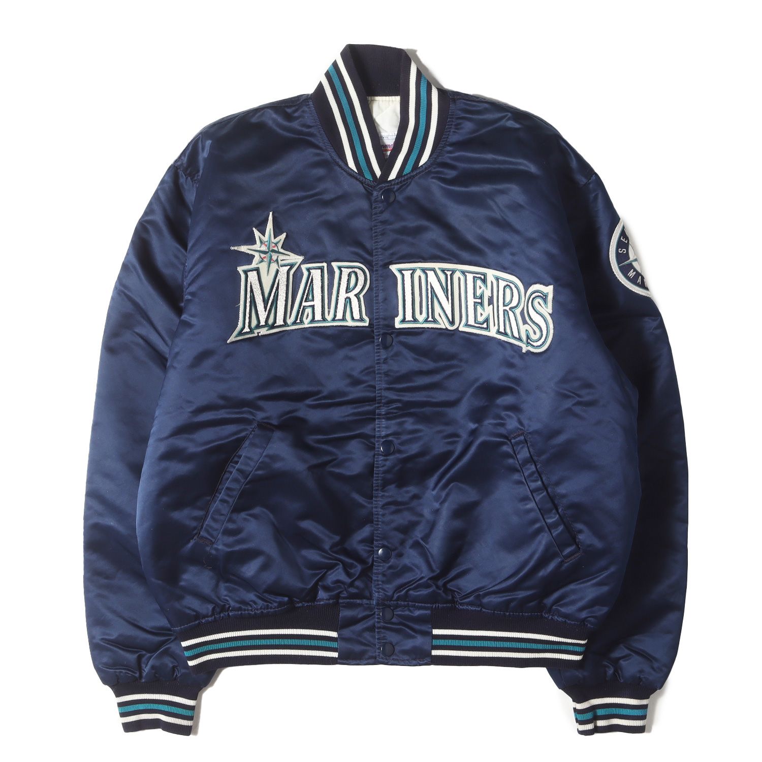 STARTER スターター ジャケット ネイビー 紺 サイズ:L | 90s MLB