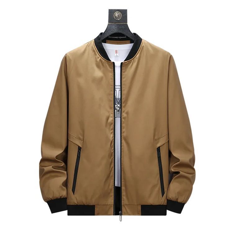 ジャケット メンズ スタジャン ミリタリージャケット ライトアウター ブルゾン ジャンパー アウター フライトジャケット 刺繍 定番 スタジャン メンズ ジャケット スタジアム ライトジャケット