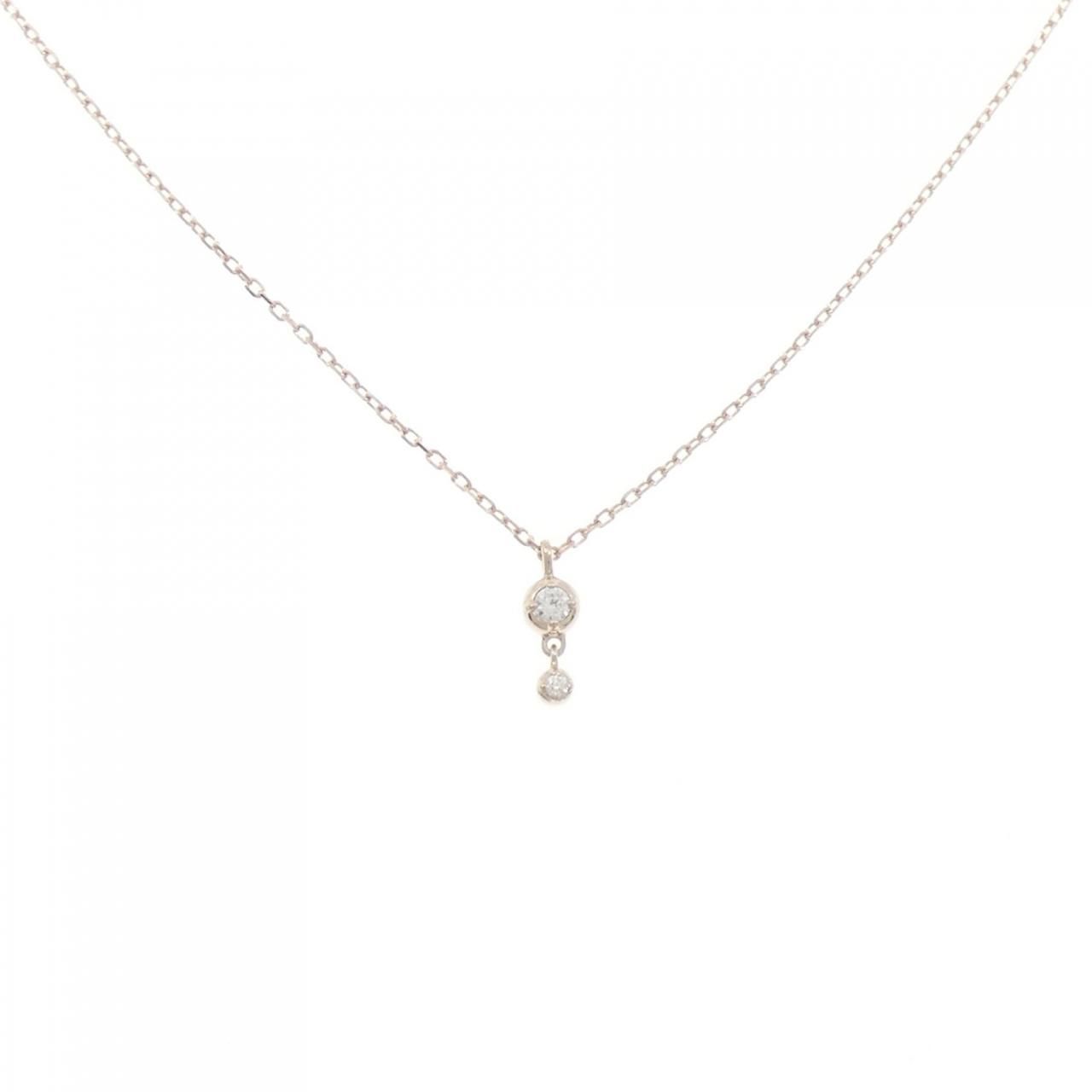 エテ ダイヤモンド ネックレス 0.02CT