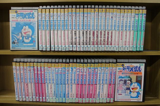 DVD TV版 ドラえもん 全60巻 ※ケース無し発送 レンタル落ち ZV2037