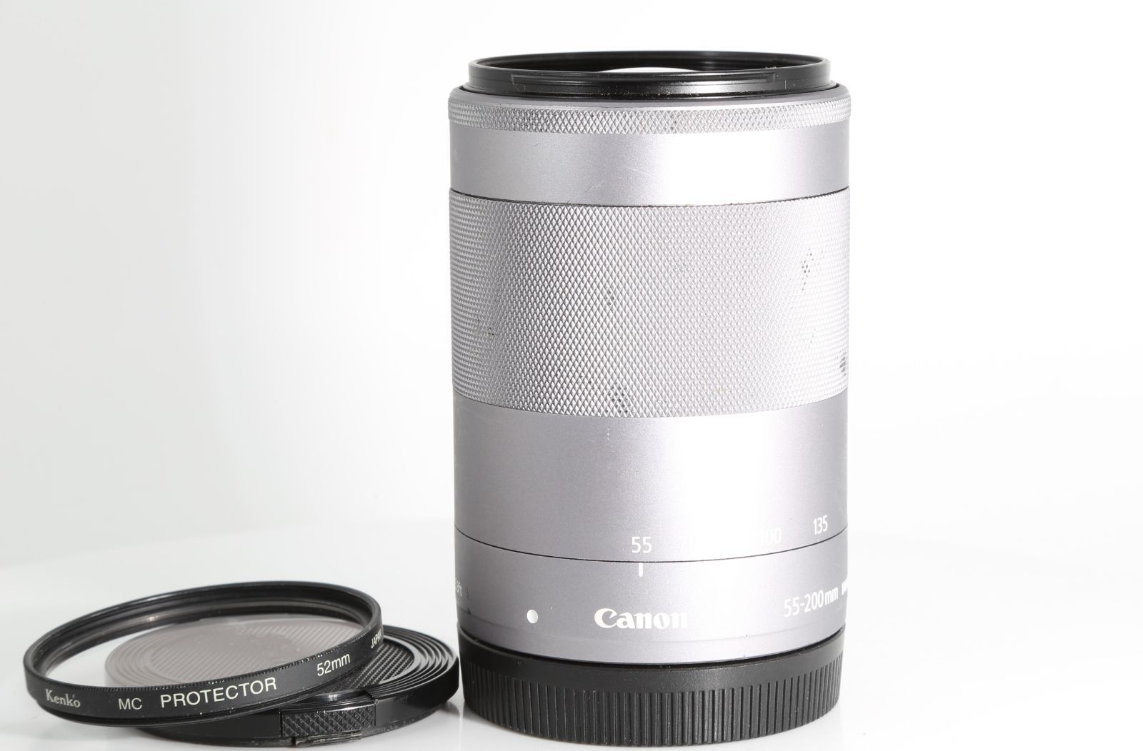 Canon 望遠ズームレンズ EF-M55-200mm F4.5-6.3 IS STM(シルバー 