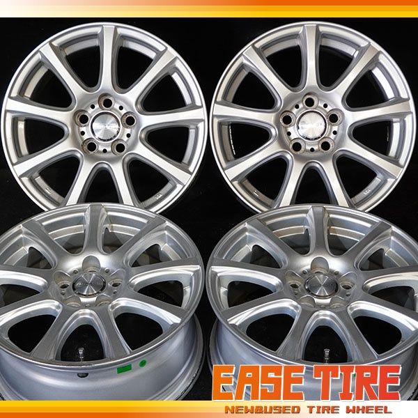 ダンロップ DUFACT 15×6.5J 40 100 5H 平座 4本 30 50系 プリウス カローラスポーツ等 スタッドレス用に