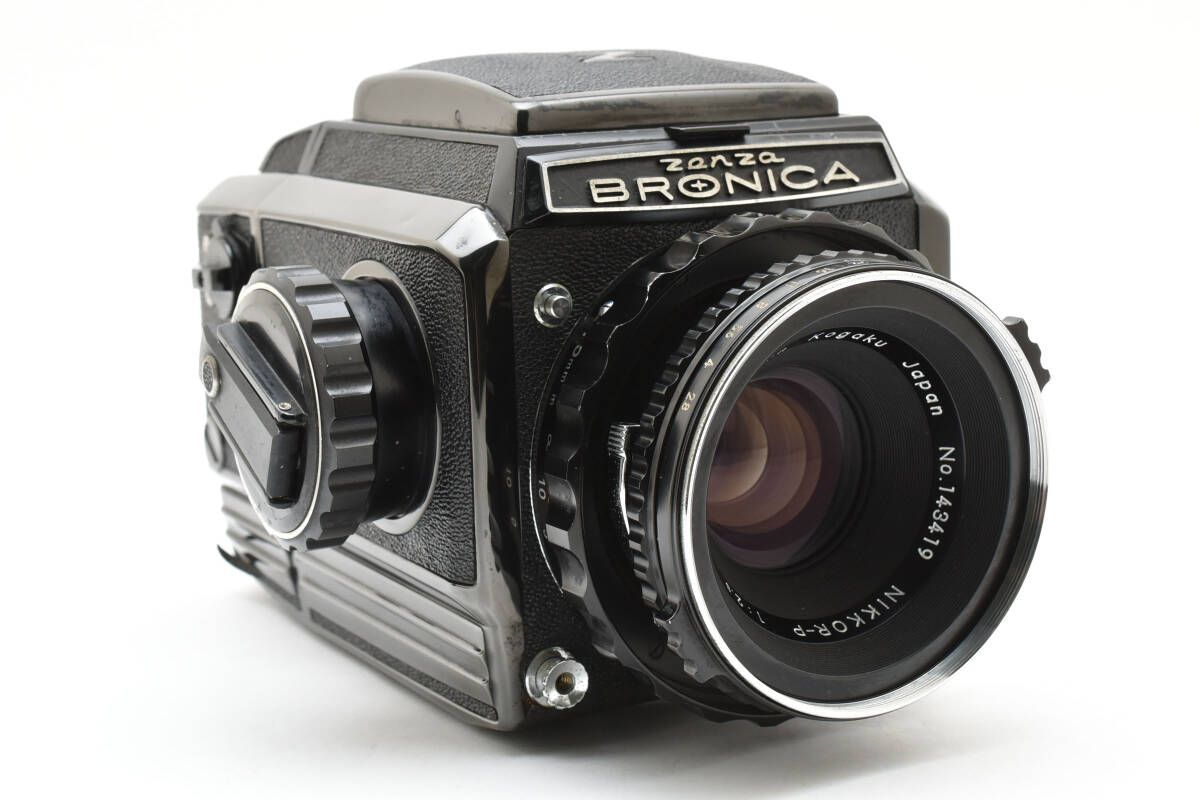 ☆美品☆ゼンザブロニカ ZENZA BRONICA S2 後期 NIKKOR-P 75mm