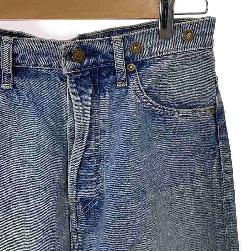 ブリル BRILL 12OZデニムパンツ ジーンズ ワイドパンツ 36 青（ラメ  