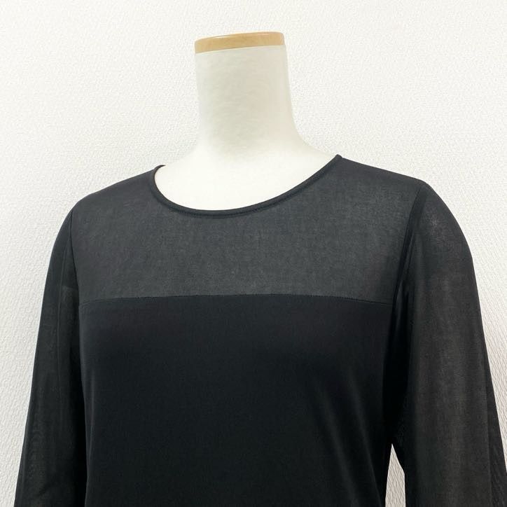 80g23 【美品】 LEONARD レオナール 七分袖カットソー トップス