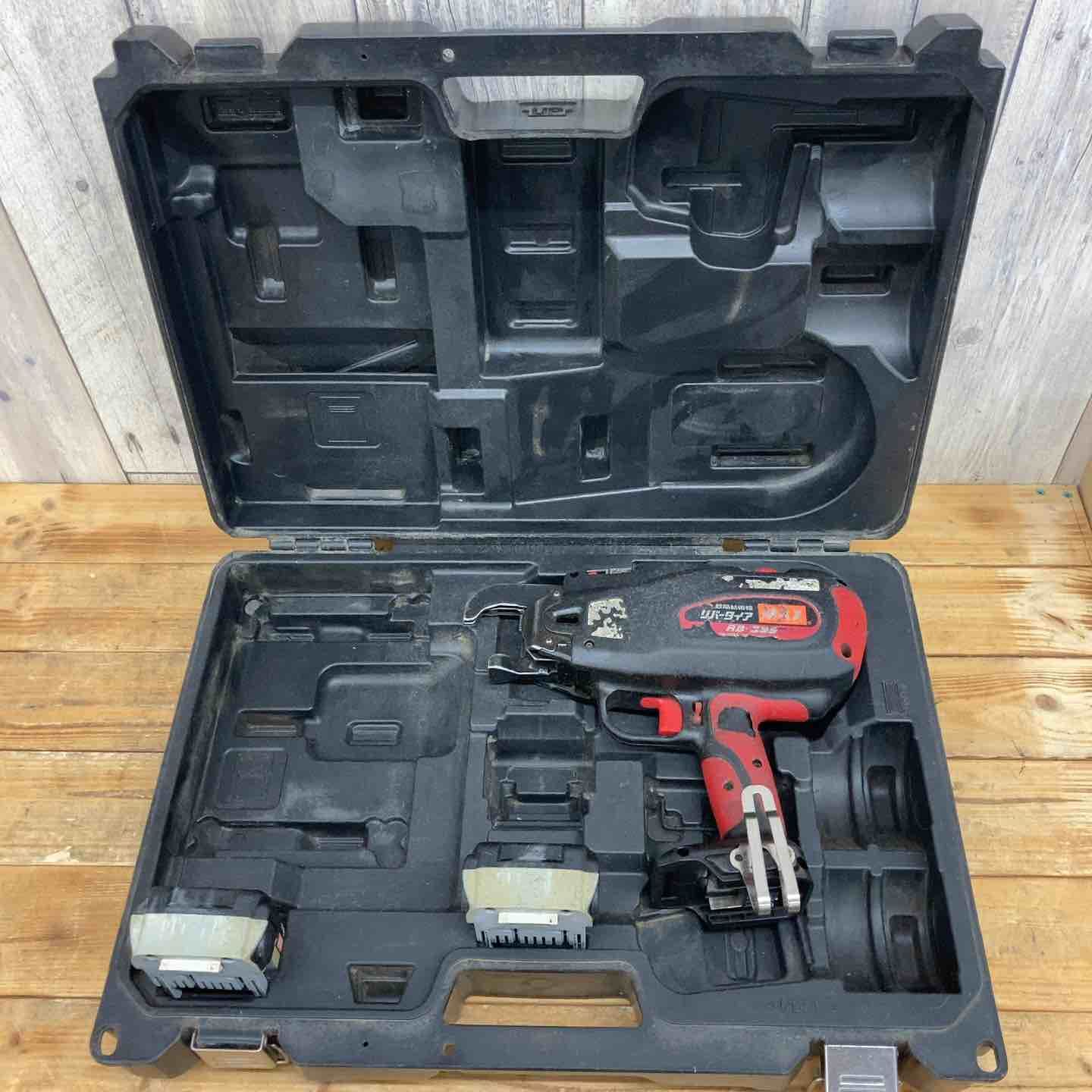 MAX RB-399-B2C 鉄筋結束機【市川行徳店】【店頭取引限定】【中古】管理番号：ITLCQ4FO5UNW 中古品】マックス(MAX) 鉄筋結束機 リバータイア RB-399-B2C【東大和店
