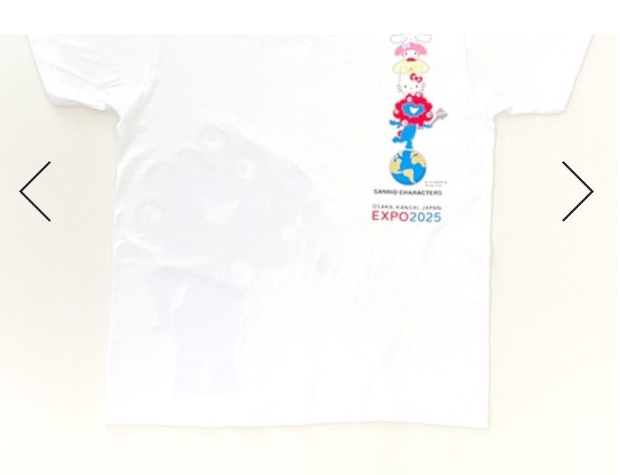 EXPO2025 ミャクミャク　サンリオキャラクターズ　TシャツSサイズ 公式完売品 ミャクミャク サンリオ Tシャツ Sサイズ EXPO2025