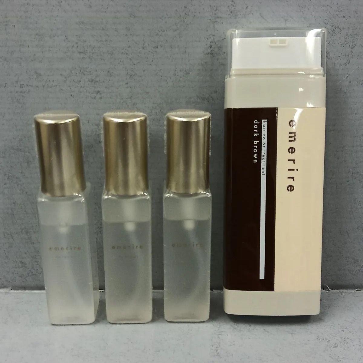 エメリル ブラックデュアルトリートメント80g ザ ヘアオイル 40ml 美容