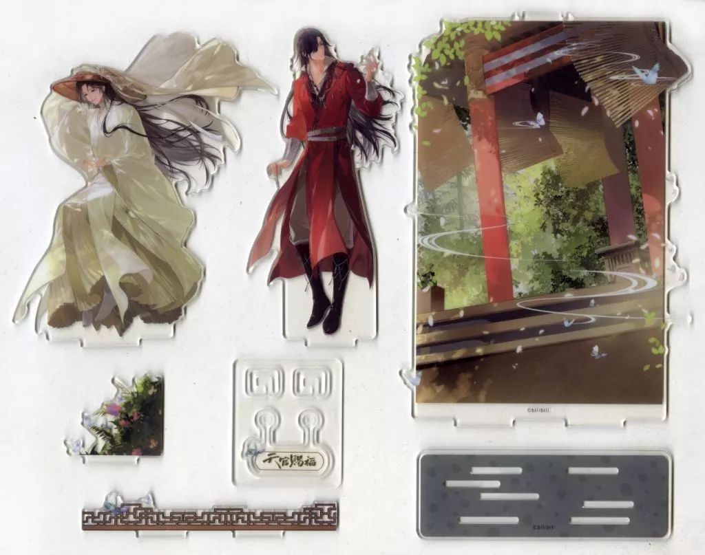 全国無料，全国無料，HOT 【中古】雑貨 謝憐＆三郎 夏日アクリルスタンド 「天官賜福」 上海限定 アクリルスタンド