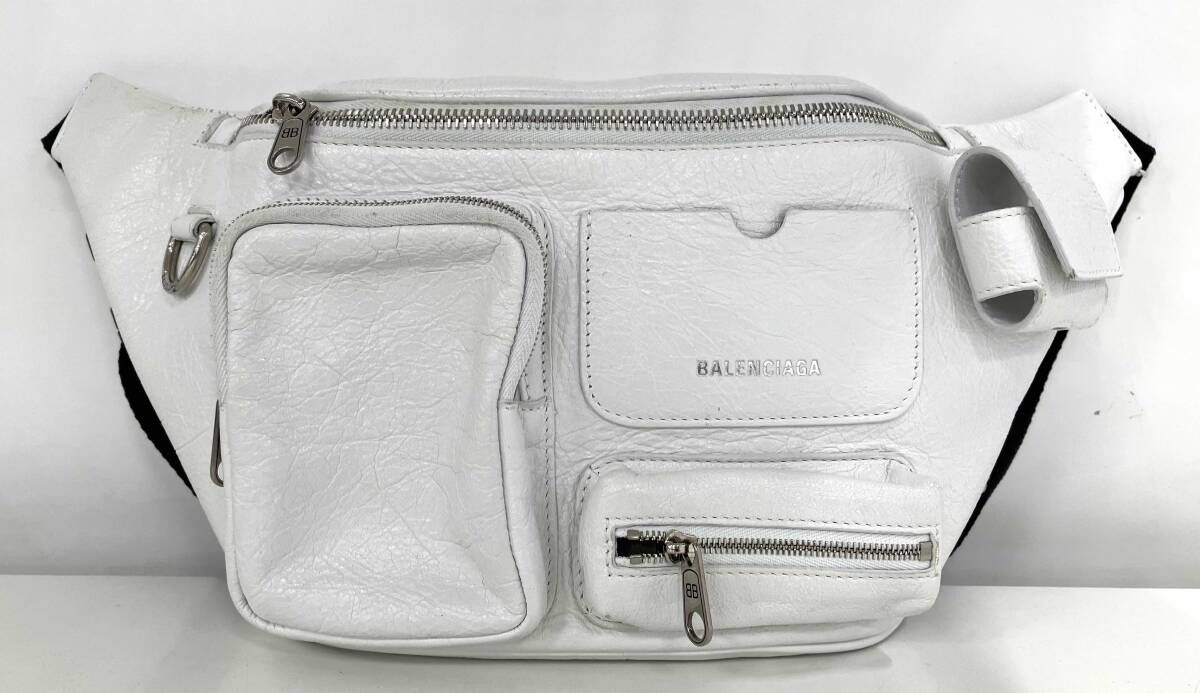 BALENCIAGA バレンシアガ スーパービジー 703143ウエストポーチ ショルダーバッグ