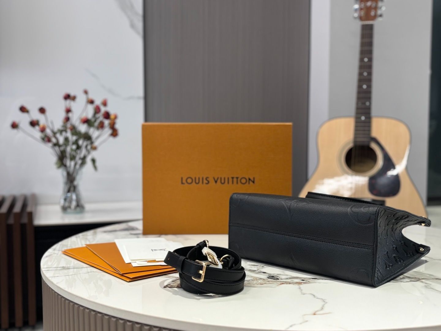 Louis Vuitton トートバッグ　ジャンク品 今日特価】LV Onthego 25cm Jungle Embossed Tote Bag ルイ
