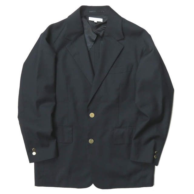 BEAUTYu0026YOUTH UNITED ARROWS ビューティーアンドユース ユナイテッドアローズ TW ルーズブレザー 1225-174-8632 S ネイビー 紺ブレ 金ボタン テーラードジャケット アウター g15481
