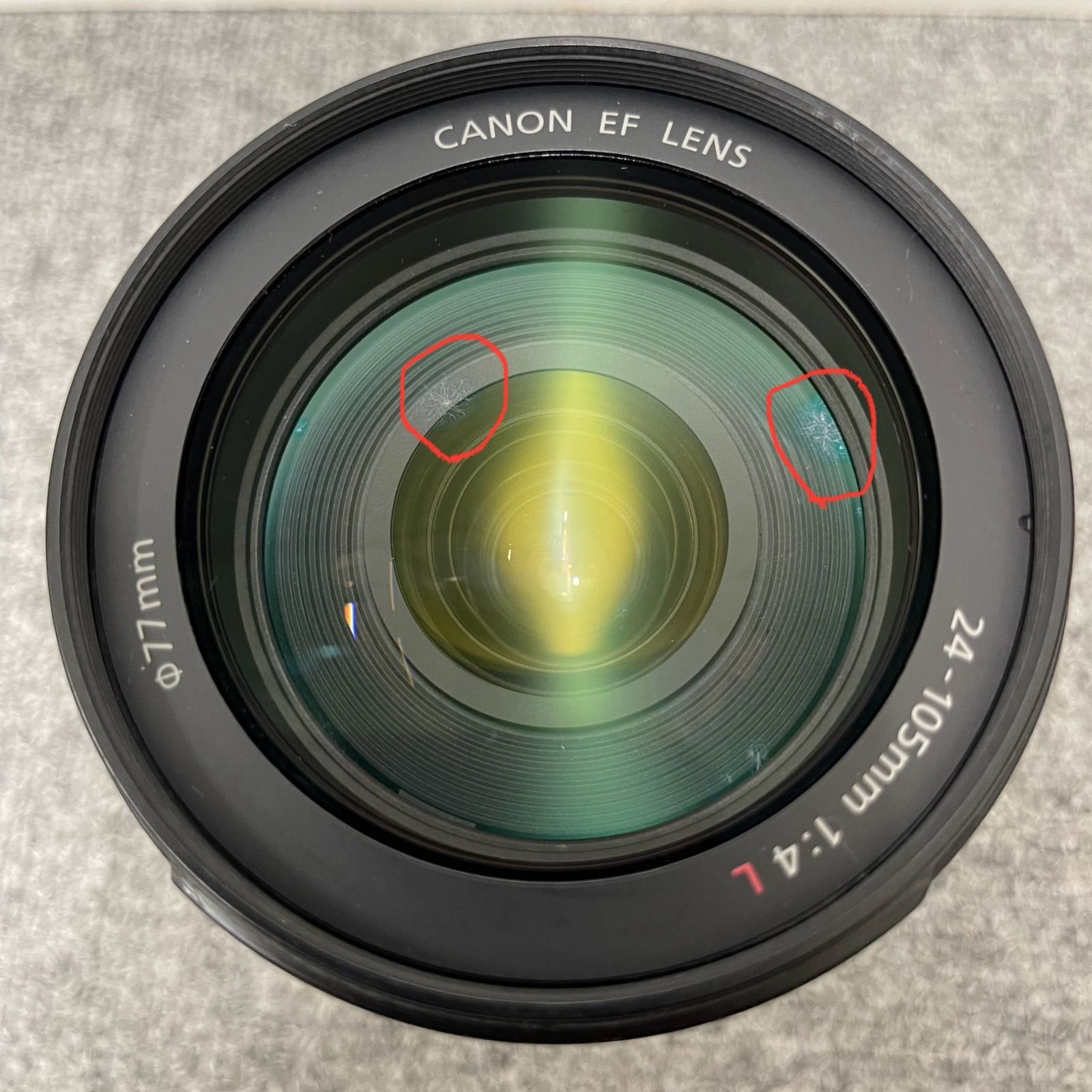 【ジャンク】EF 24-70 F4L IS USM NPA】Canon EF 24-105 F4L IS USM ジャンク品 - メルカリ
