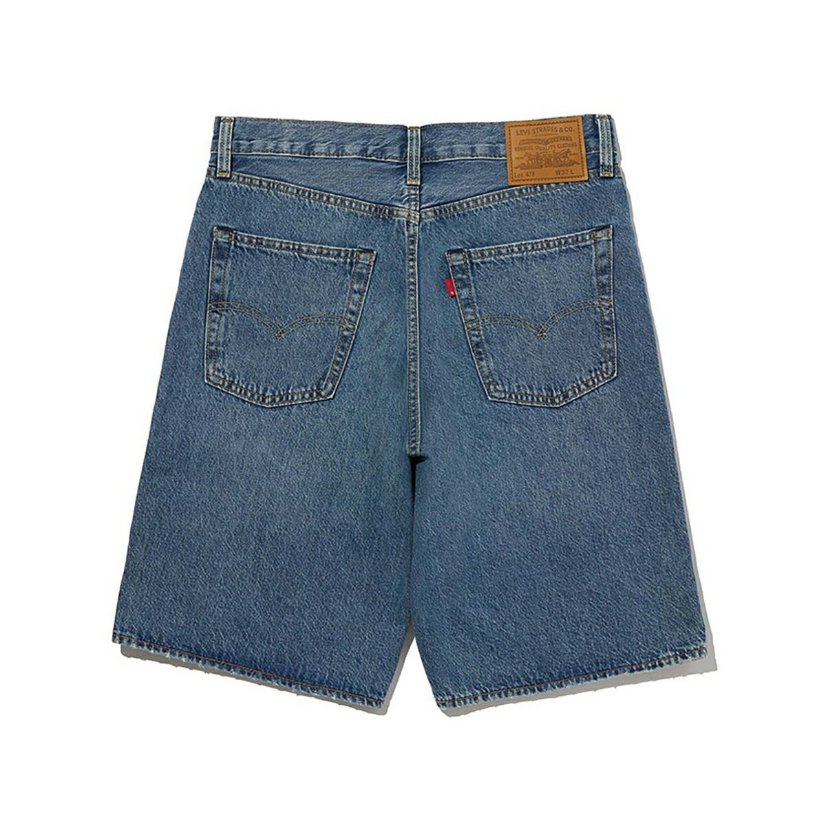 リーバイス 478 バギー ショーツ ミディアムインディゴ】LEVIS