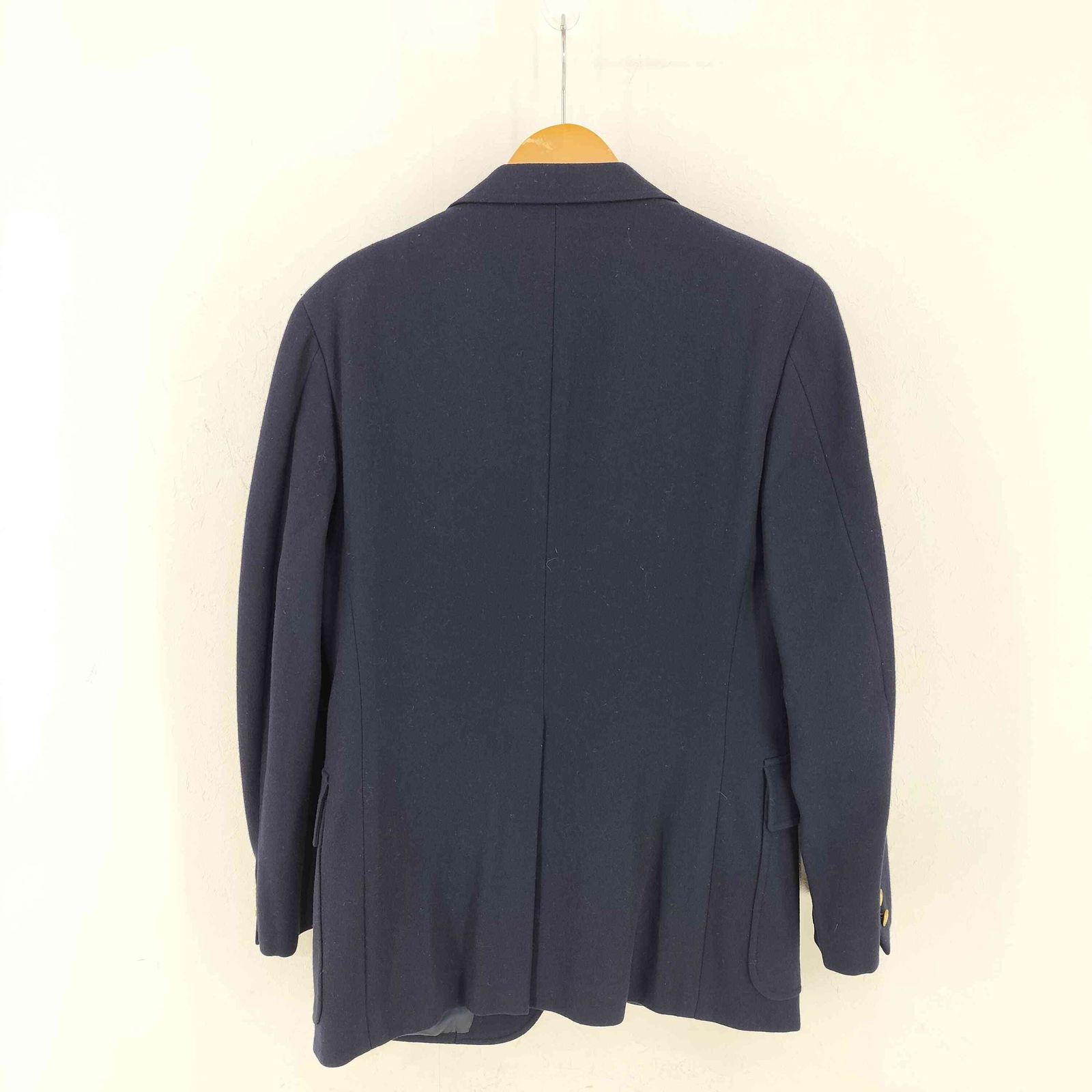 N-317 ブルックスブラザーズ 紺ブレ 金ボタン ウールジャケット