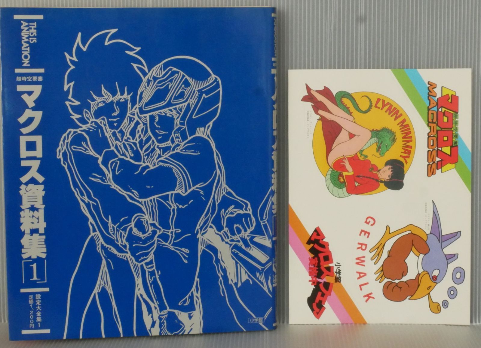 【初版】THIS IS ANIMATION 超時空要塞マクロス　資料集1 THIS IS ANIMATION 超時空要塞マクロス資料集1 | 小学館 |本