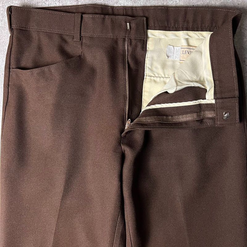 80s Levis アクション スラックス パンツ 33 31 / 80年代 ビンテージ