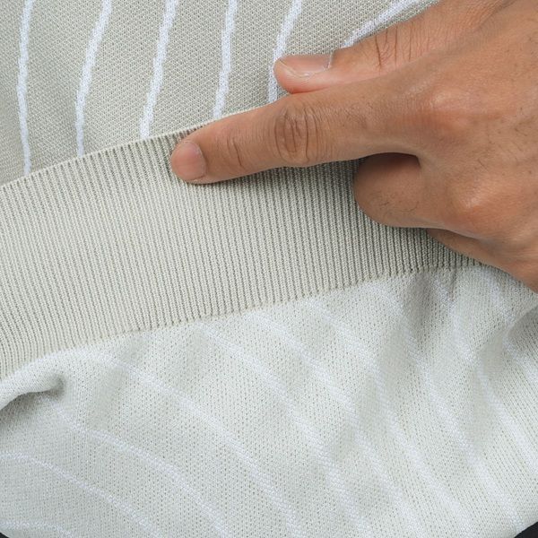 アドミラル ゴルフ メンズ カンターラインジャカード クルーネック