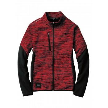 桑和 7544-00 ストレッチ軽防寒ブルゾン Sサイズ レッド(43) G.G.