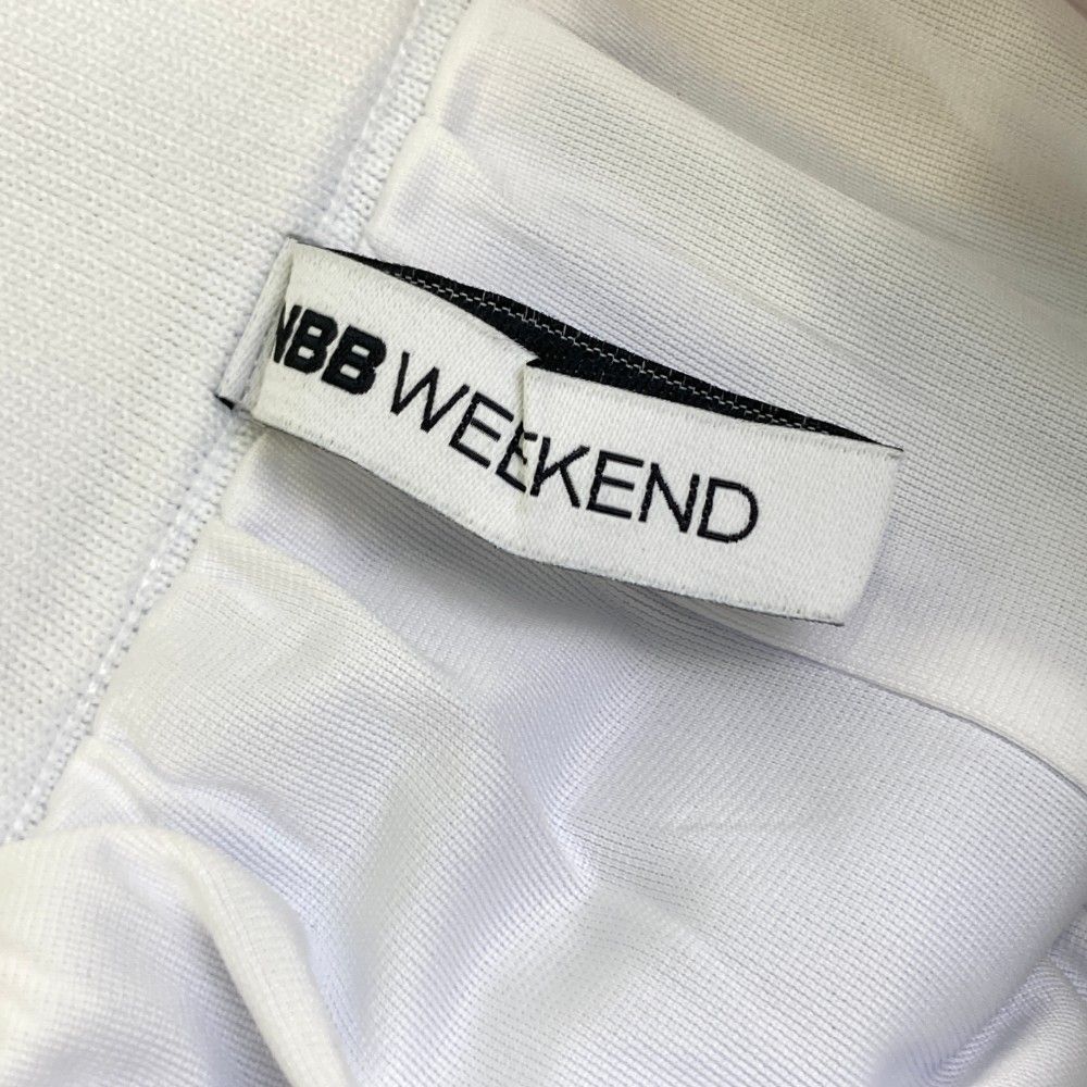 美品【NBB WEEKEND】ニットプリーツスカート NBB WEEKEND ニットプリーツ スカート