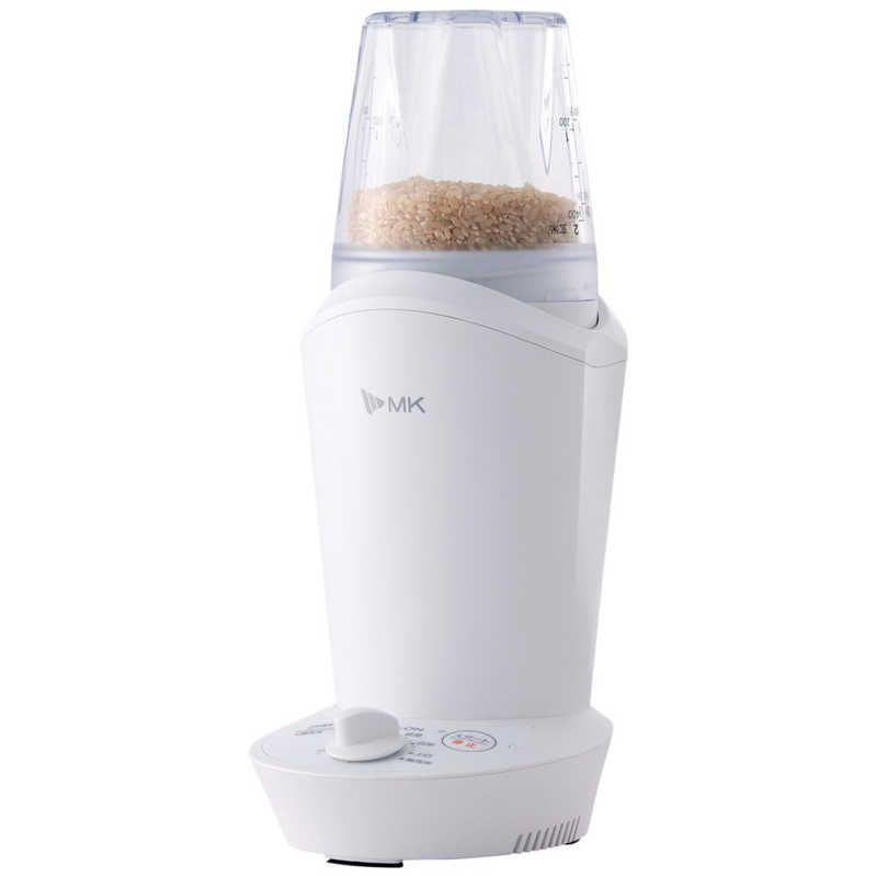 サタケ マジックミル キッチン用精米機 パールホワイト RSKM300 サタケ