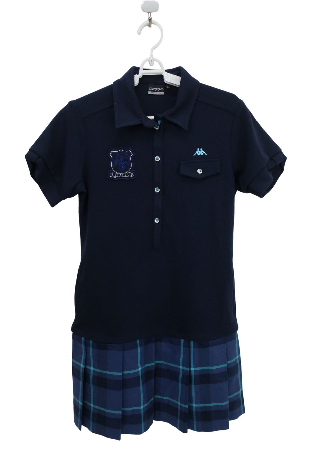 【未使用品】Kappa(カッパ) ワンピース ネイビー系 レディース L ゴルフウェア 2509-0846 新品