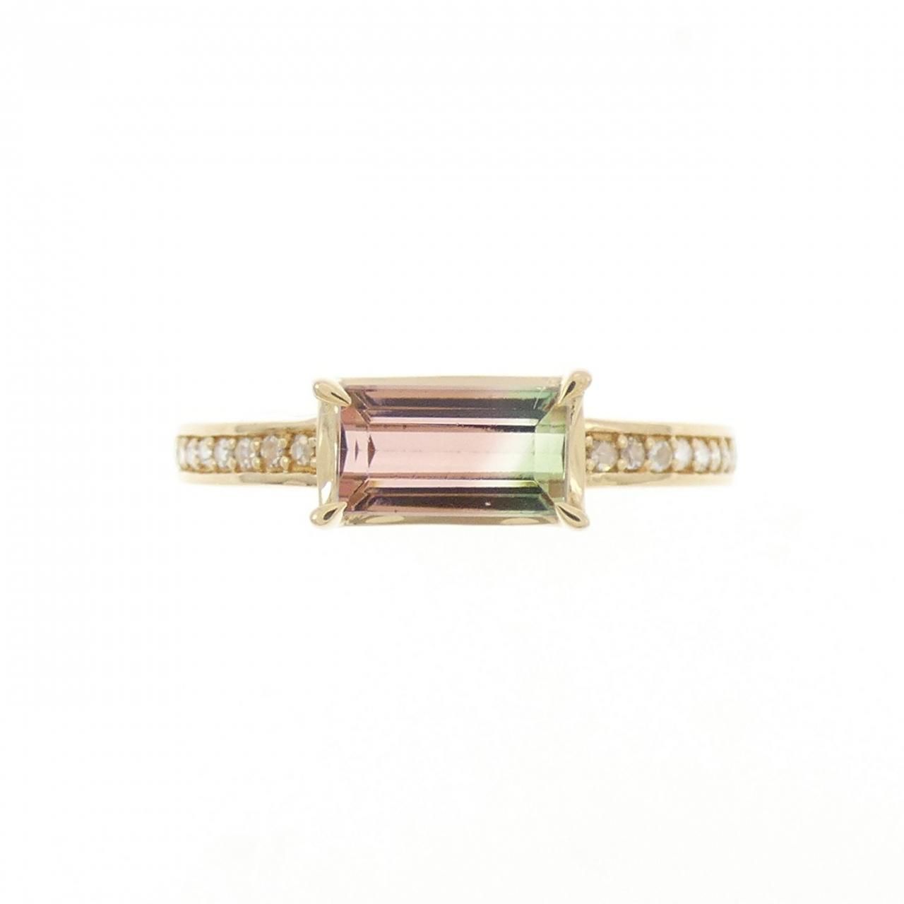 ジーエスティービー トルマリン リング 0.70CT