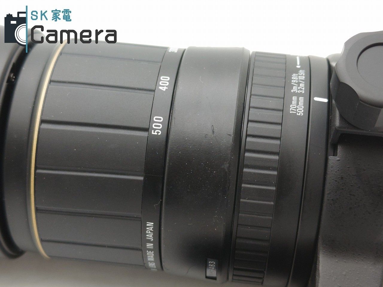 SIGMA APO 170-500ｍｍ F5-6.3 ソニー・ミノルタ用 シグマ キャップ付き - メルカリ