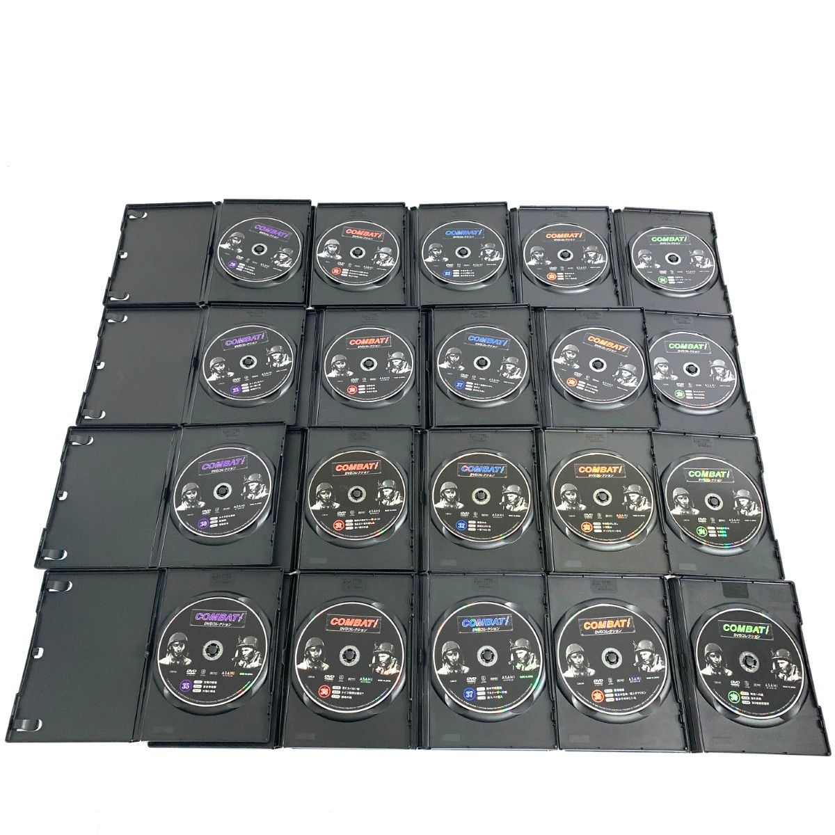 COMBAT コンバット DVDコレクション 全50巻 冊子完備 朝日新聞社