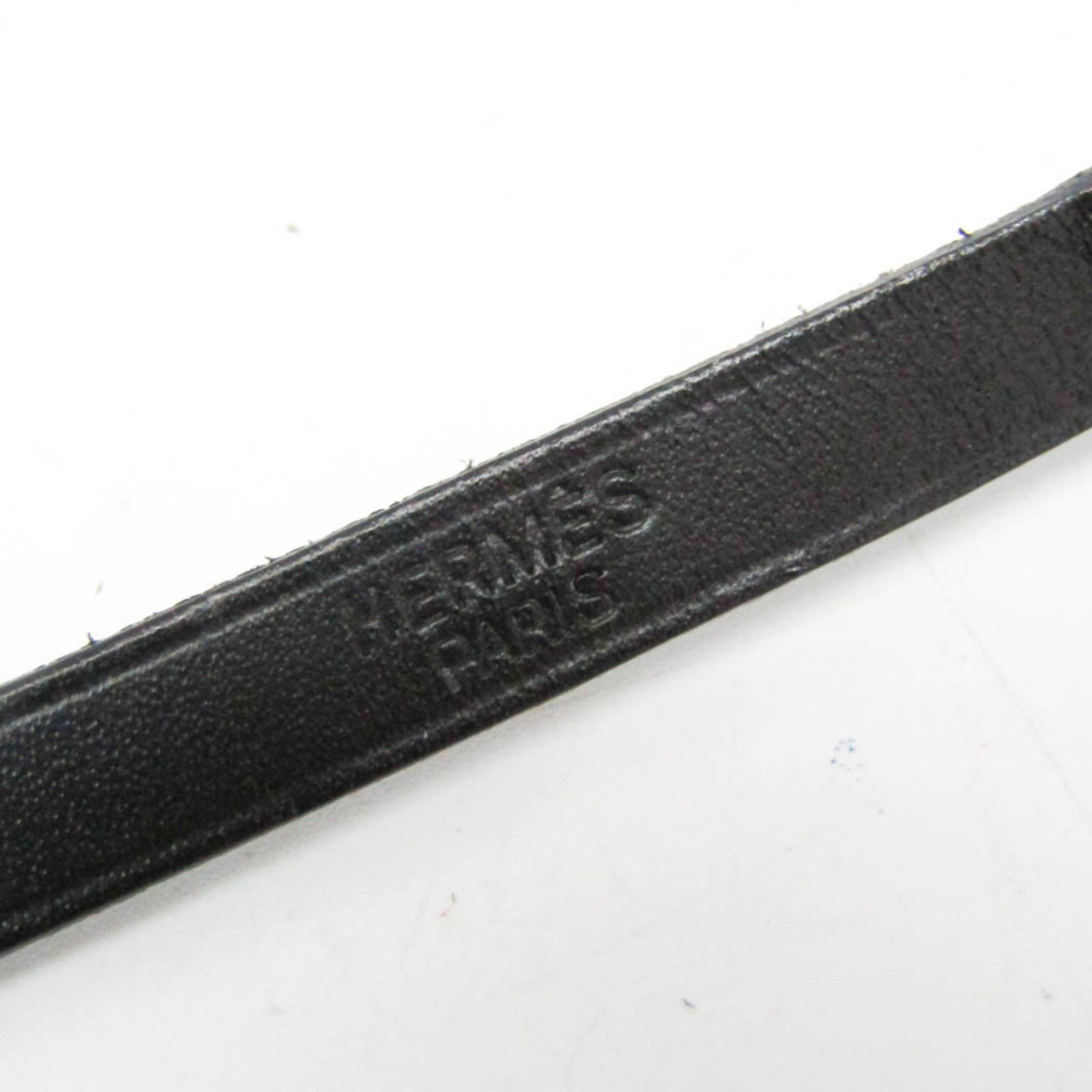 エルメス(Hermes) アピ 3連ブレスレット チョーカー レザー,メタル 