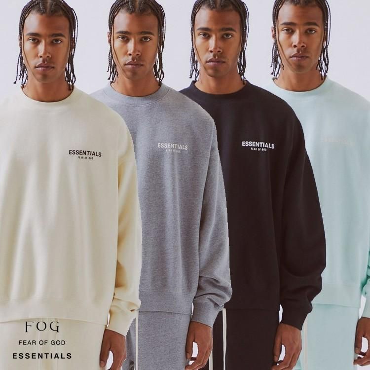 Fear of God FOG Essentials クルーネックスウェット - ピーコック