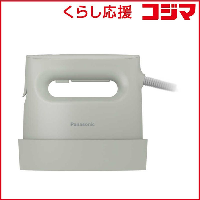 未開封 パナソニック 衣類スチーマー ハンガーショット機能付き セージグリーン NIFS60BG ♥ 送料無料