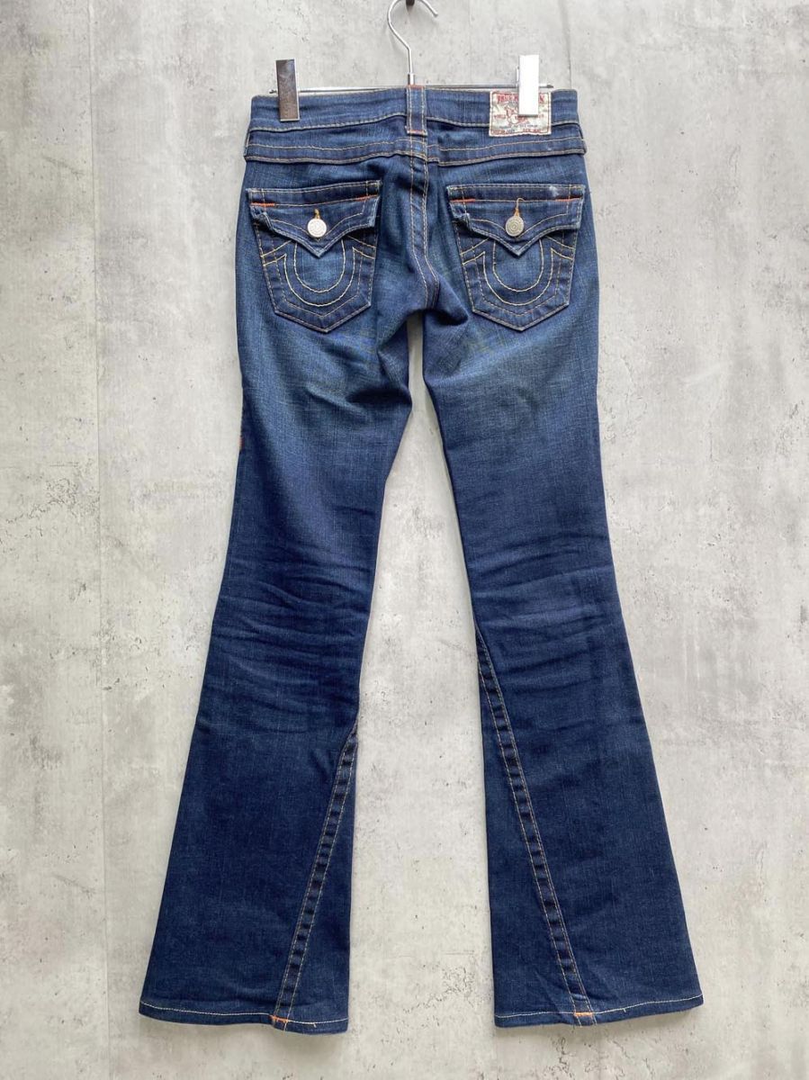 True Religion トゥルーレリジョン ブーツカットデニム サイズ29 TRUE RELIGION トゥルーレリジョン ブーツカット フレア