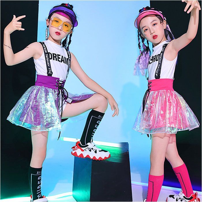 ピンク 140cm キッズダンス衣装 セットアップ ヒップホップ ダンス衣装 キッズ セットアップ キッズダンス衣装 ダンス 衣装 体操服 ダンスウェア 演出服 タンクトップ スカート 子供服 子ども服 こども服 チアガール 子供 子ども こども - メルカリ