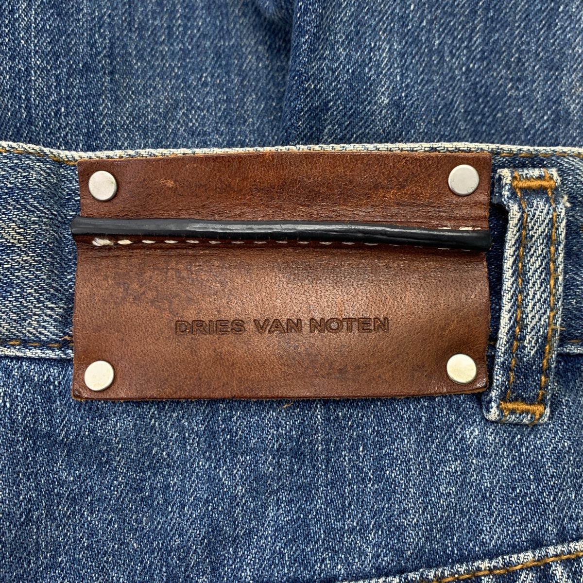 DRIES VAN NOTEN / ドリスヴァンノッテン | タック デニム ワイド